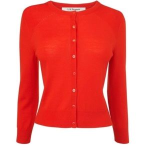 LKBennett Betty Sweater in Orange